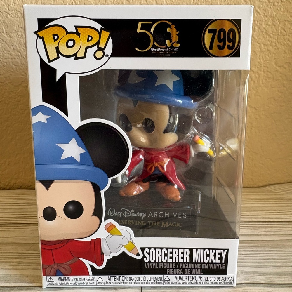 💫Funko Pop Disney Archives: Sorcerer Mickey Vinyl Figure